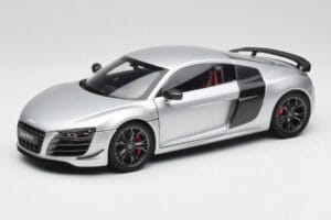Audi R8 GT Type 42 Ice Plata Metallic Kyosho 1:18 09218IS Metal