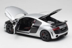Audi R8 GT Type 42 Ice Plata Metallic Kyosho 1:18 09218IS Metal - imagen 5 de 8