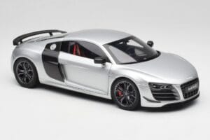 Audi R8 GT Type 42 Ice Plata Metallic Kyosho 1:18 09218IS Metal - imagen 6 de 8