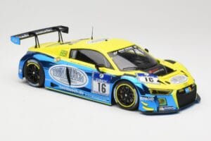 Audi R8 LMS #16 Twin Busch R. Rast / K. Busch 24h Nurburgring 2016 Minichamps 1:18 155161116 Metal - imagen 4 de 6