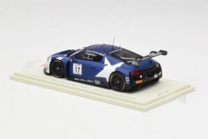 Audi R8 LMS GT3 #17 WRT M. Leonard / D. van der Linde / A. Riberas California 8 Hours 2018 Spark 1:43 US084 Resina - imagen 3 de 4