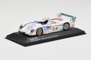 Audi R8 LMP1 #3 J. Lehto / M. Werner / T. Kristensen 24 Hours of Le Mans Winner 2005 Minichamps 1:43 400051303 Metal - imagen 2 de 4