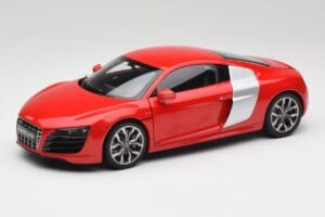 Audi R8 V10 Brilliant Rojo Kyosho 1:18 09216RR Metal