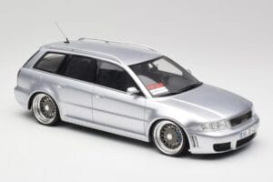 Audi RS4 B5 Avant Plata Custom Wheels Otto 1:18 OT521 Resina - imagen 4 de 6