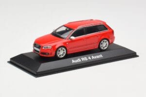 Audi RS4 B7 Avant Rojo Minichamps 1:43 5010509213 Metal - imagen 2 de 4