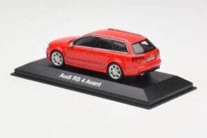 Audi RS4 B7 Avant Rojo Minichamps 1:43 5010509213 Metal - imagen 3 de 4