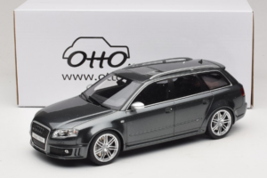 Audi RS4 B7 Gris Otto 1:18 OT721 Resina - imagen 6 de 6
