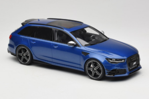 Audi RS6 C7 ABT Performance Avant Azul Exclusive Edition GT Spirit 1:18 AUDI011 Resina - imagen 4 de 6