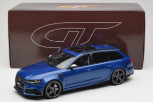 Audi RS6 C7 ABT Performance Avant Azul Exclusive Edition GT Spirit 1:18 AUDI011 Resina - imagen 6 de 6