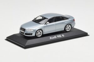 Audi RS6 C6 Monza Silver Minichamps 1:43 5010810113 Metal - imagen 2 de 4