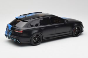 Audi RS6 C7 Avant GMK Azul & Negro GT Spirit 1:18 GT799 Resina - imagen 2 de 6