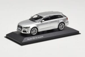 Audi RS6 C7 Avant Prisma Silver Minichamps 1:43 5011216213 Metal - imagen 2 de 4