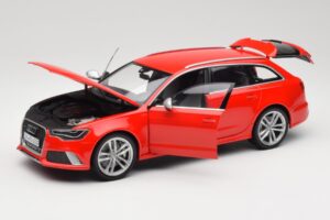 Audi RS6 C7 Avant Rojo Minichamps 1:18 110012011 Metal - imagen 2 de 8