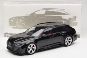 Audi RS6 C8 Avant Black Metallic Minichamps 1:18 155018014 Metal - imagen 6 de 6