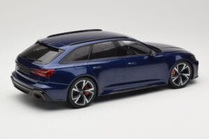 Audi RS6 C8 Avant Blue Metallic Minichamps 1:18 155018011 Metal - imagen 2 de 6