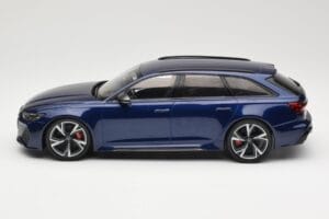 Audi RS6 C8 Avant Blue Metallic Minichamps 1:18 155018011 Metal - imagen 3 de 6