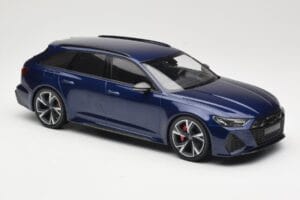 Audi RS6 C8 Avant Blue Metallic Minichamps 1:18 155018011 Metal - imagen 4 de 6