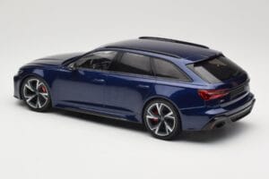 Audi RS6 C8 Avant Blue Metallic Minichamps 1:18 155018011 Metal - imagen 5 de 6