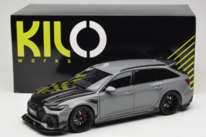 Audi RS6 C8 Avant Darwin Pro Morado Kilo Works 1:18 KLW002202 Metal - imagen 8 de 8