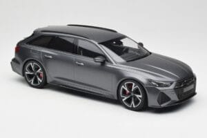 Audi RS6 C8 Avant Matt Grey Minichamps 1:18 155018015 Metal - imagen 4 de 6