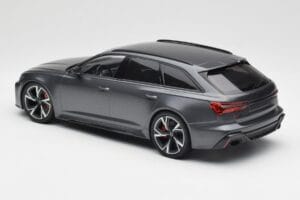 Audi RS6 C8 Avant Matt Grey Minichamps 1:18 155018015 Metal - imagen 5 de 6