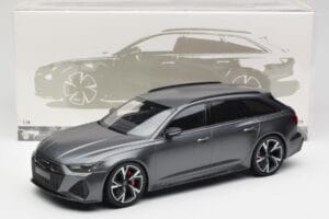 Audi RS6 C8 Avant Matt Grey Minichamps 1:18 155018015 Metal - imagen 6 de 6