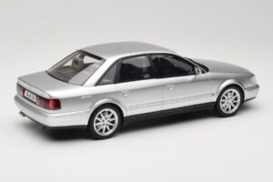Audi S4 C4 4.2 V8 Crystal Silver Otto 1:18 OT464 Resina - imagen 2 de 6