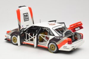 Audi V8 Quattro DTM #44 Team AZR F. Jelinski 1991 Minichamps 1:18 100911044 Metal - imagen 5 de 8