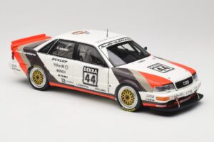 Audi V8 Quattro DTM #44 Team AZR F. Jelinski 1991 Minichamps 1:18 100911044 Metal - imagen 7 de 8