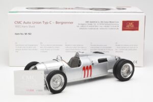 Auto Union Type C #111 H. Stuck Schauinsland Hillclimb Germany 1937 CMC 1:18 M-162 Metal - imagen 6 de 6