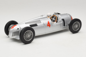 Auto Union Typ C #4 A. Varzi 2nd Place Monaco GP 1936 Minichamps 1:18 155361004 Metal - imagen 2 de 6