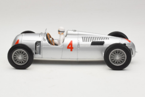 Auto Union Typ C #4 A. Varzi 2nd Place Monaco GP 1936 Minichamps 1:18 155361004 Metal - imagen 3 de 6