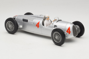 Auto Union Typ C #4 A. Varzi 2nd Place Monaco GP 1936 Minichamps 1:18 155361004 Metal - imagen 4 de 6