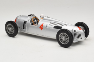 Auto Union Typ C #4 A. Varzi 2nd Place Monaco GP 1936 Minichamps 1:18 155361004 Metal - imagen 5 de 6