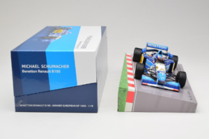 Benetton B195 Renault #1 M. Schumacher European GP Winner F1 World Champion 1995 Minichamps 1:18 513953201 Metal - imagen 6 de 7
