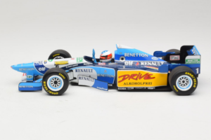 Benetton B195 Renault #1 M. Schumacher Benetton Formula French Grand Prix Winner 1995 Minichamps 1:18 100950001 Metal - imagen 3 de 7