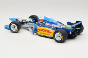 Benetton B195 Renault #1 M. Schumacher Benetton Formula French Grand Prix Winner 1995 Minichamps 1:18 100950001 Metal - imagen 5 de 7