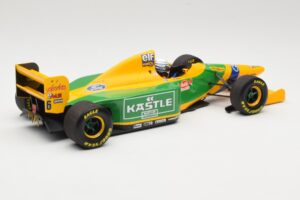 Benetton Ford B193B #5 R. Patrese 3rd Place British GP 1993 Minichamps 1:18 110930906 Metal - imagen 2 de 6