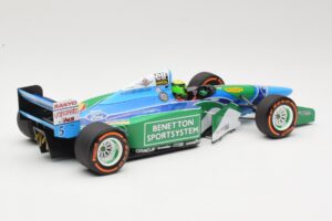 Benetton Ford B194 #5 M. Schumacher Demonstration Run Belgian GP 2017 Minichamps 1:18 510941705 Metal - imagen 2 de 6