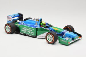 Benetton Ford B194 #5 M. Schumacher Demonstration Run Belgian GP 2017 Minichamps 1:18 510941705 Metal - imagen 4 de 6