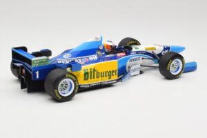 Benetton Renault B195 #1 M. Schumacher Winner Belgian GP 1995 Minichamps 1:18 510952901 Metal - imagen 2 de 6