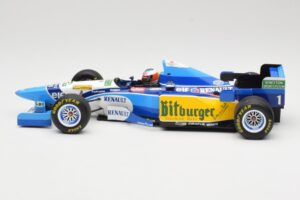 Benetton Renault B195 #1 M. Schumacher Winner Belgian GP 1995 Minichamps 1:18 510952901 Metal - imagen 3 de 6