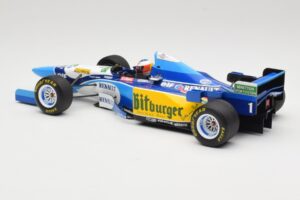 Benetton Renault B195 #1 M. Schumacher Winner Belgian GP 1995 Minichamps 1:18 510952901 Metal - imagen 5 de 6