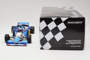 Benetton Renault B195 #1 M. Schumacher Winner Belgian GP 1995 Minichamps 1:18 510952901 Metal - imagen 6 de 6