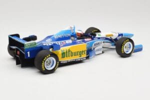 Benetton Renault B195 #1 M. Schumacher Winner German GP 1995 Minichamps 1:18 510952701 Metal - imagen 2 de 6