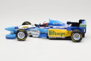 Benetton Renault B195 #1 M. Schumacher Winner German GP 1995 Minichamps 1:18 510952701 Metal - imagen 3 de 6