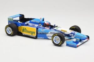 Benetton Renault B195 #1 M. Schumacher Winner German GP 1995 Minichamps 1:18 510952701 Metal - imagen 4 de 6