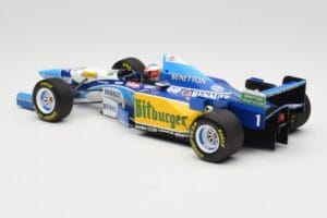Benetton Renault B195 #1 M. Schumacher Winner German GP 1995 Minichamps 1:18 510952701 Metal - imagen 5 de 6