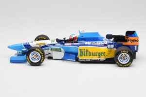 Benetton Renault B195 #1 M. Schumacher Winner Monaco GP 1995 Minichamps 1:18 510952301 Metal - imagen 3 de 6