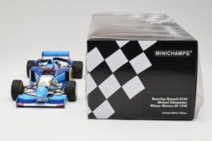 Benetton Renault B195 #1 M. Schumacher Winner Monaco GP 1995 Minichamps 1:18 510952301 Metal - imagen 6 de 6
